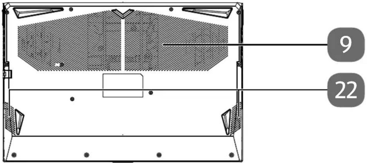 MEDION ERAZER Crawler E50 - Vue de dessous - 1