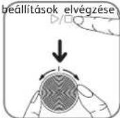 MOULINEX Easy Fry AL6058 - Manuális beállításokat - 3