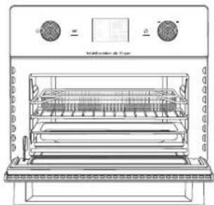 MOULINEX Easy Fry AL6058 - Posição dos acessórios - 1