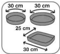 MOULINEX Easy Fry AL6058 - Os pratos - 1