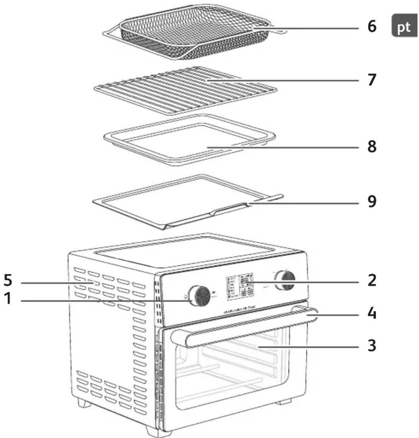 MOULINEX Easy Fry AL6058 - DETECCIÓN DE PROBLEMAS - 1