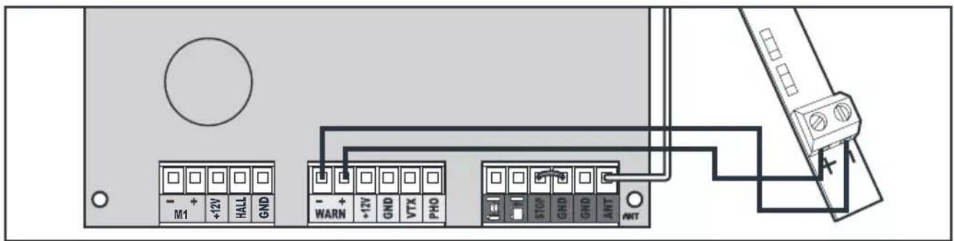 THOMSON 510064 - Pose du feu clignotant - 2