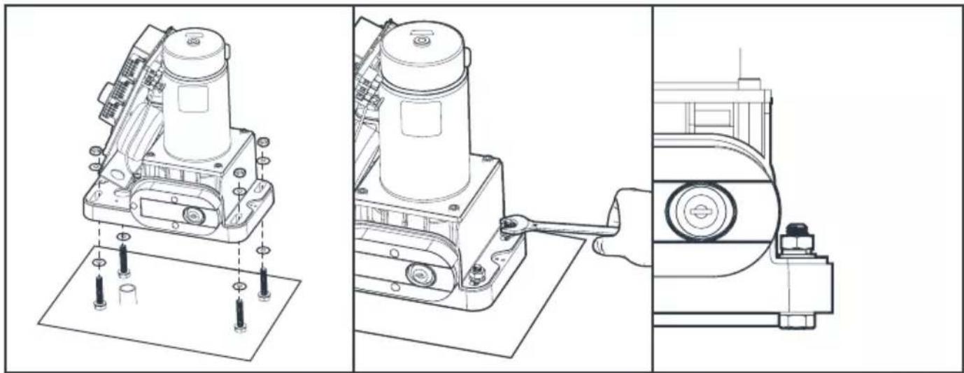 THOMSON 510064 - Fixation du motoréducteur - 3