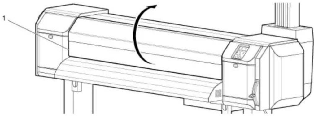 XEROX 8264E - 8264E uniquement - Remplacement des éponges de la boîte de rinçage - 1