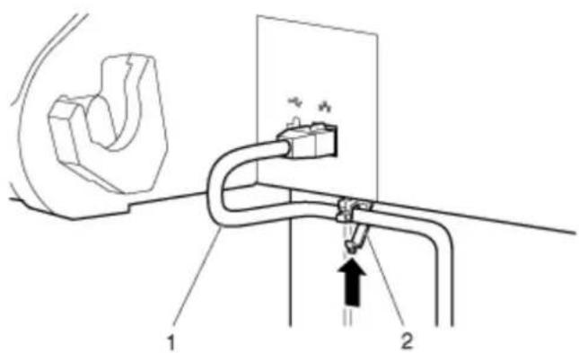 XEROX 8264E - Connexion d'un câble d'interface réseau - 2
