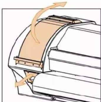 XEROX 8265 - Nettoyage autour du bas des têtes - 1
