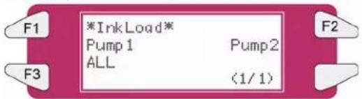 XEROX 8265 - Menu InkLoad (Charger l'encre) - 1