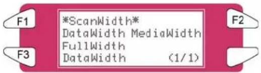XEROX 8265 - Menu ScanWidth (Largeur de numérisation) - 1