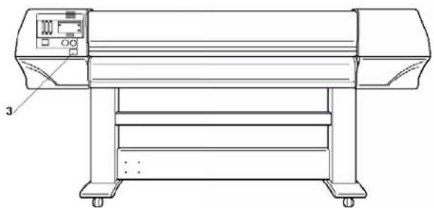 XEROX 8265 - Emplacement et types d'étiquettes d'avertissement à l'arrière de l'imprimante - 1