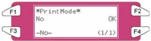 XEROX 8265 - Menu PrintMode (Mode d'impression) - 1