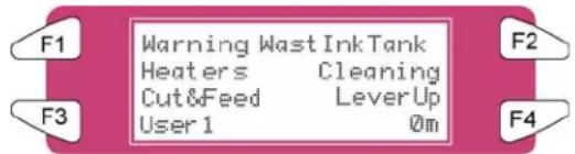 XEROX 8265 - Quand remplacer le réservoir d'encre usée - 1