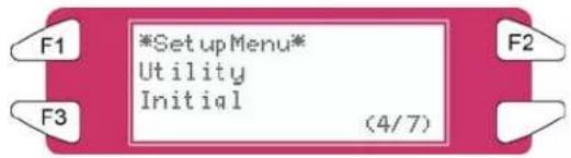 XEROX 8265 - Menu Setup (Configuration) 4/7 - 1