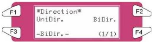 XEROX 8265 - Menu Direction - 1