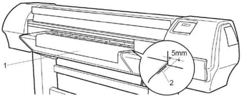 XEROX 8265 - Installation du rouleau de support - 3