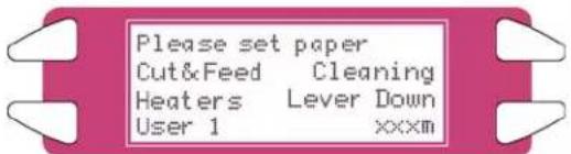 XEROX 8265 - Placement du support en feuilles - 2