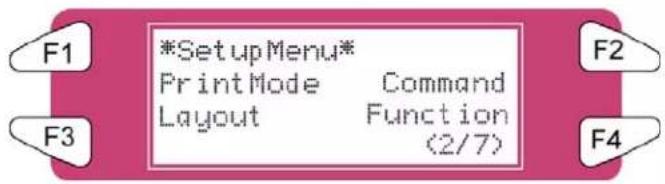 XEROX 8265 - Menu Setup (Configuration) 2/7 - 1