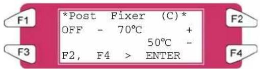 XEROX 8265 - Menu Post Fixer (C) (Post-fixateur) - 1