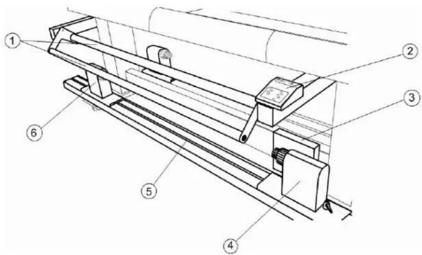 XEROX 8265 - Enrouleur (avant) - 1