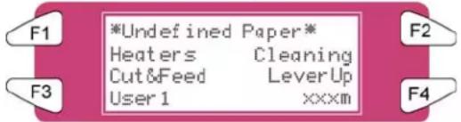 XEROX 8265 - Messages d'erreur portant sur l'alimentation du support. - 1