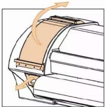 XEROX 8265 - Nettoyage autour du bas des têtes - 1