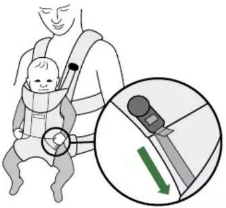 BabyBjörn Baby Carrier Move - POZICIJA AR SKATU UZ ARPUSI - 1