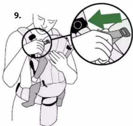 BabyBjörn Baby Carrier Move - POSITION MED ANSIGTET INDAD - 6