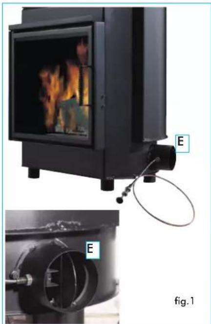 EDILKAMIN ACQUATONDO - External air inlet (optional) - 1