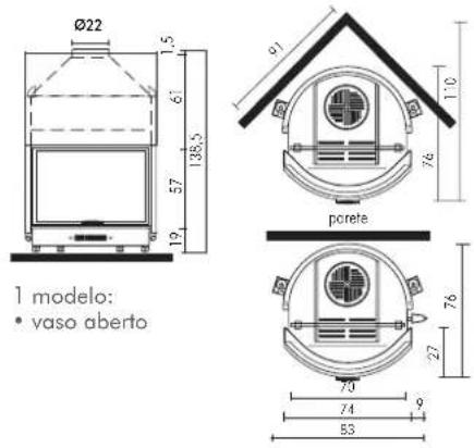 EDILKAMIN ACQUATONDO - VOORBEELD VAN EEN HYDRAULISCHE INSTALLATIE VOOR INBOUWHAARD MET PRODUCTIE VAN WARM TAPWATER+WANDKETEL MET GEBRUIK VAN PAKKET N3 - 8