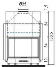 EDILKAMIN ACQUATONDO - VOORBEELD VAN EEN HYDRAULISCHE INSTALLATIE VOOR INBOUWHAARD MET PRODUCTIE VAN WARM TAPWATER+WANDKETEL MET GEBRUIK VAN PAKKET N3 - 9