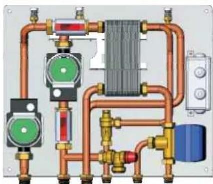 EDILKAMIN ACQUATONDO PLUS - EXCHANGER 3-WAY (optional) - 13