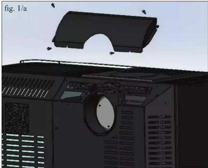 EDILKAMIN DEMY - DEFLECTEUR SORTIE AIR CHAUD FRONTAL - 1