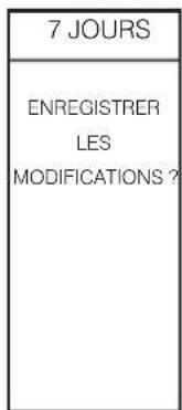 EDILKAMIN MYA AIR TIGHT - Pour associer l'une des trois températures à une plage horaire (« CONFIGURER » sur l'écran), depuis Chrono, appuyer sur la touche « OK ». La page-écran suivante apparaît. - 4