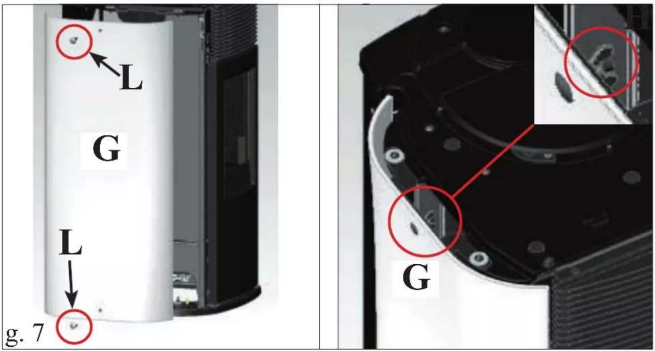 EDILKAMIN MYA AIR TIGHT - I DISEGNI SONO INDICATIVI, UTILI PER IL MONTAGGIO, MA NON RIFERITI SEMPRE AL MODELLO SPECIFICO. - 3