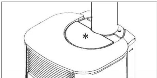 EDILKAMIN MYA AIR TIGHT - CHARGEMENT DES GRANULÉS DANS LE RÉSERVOIR - 1