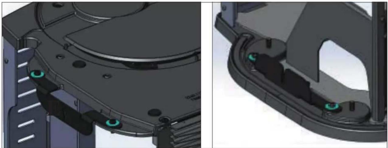 EDILKAMIN MYA AIR TIGHT - LES DESSINS SONT FOURNIS À TITRE INDICATIF, ILS SONT UTILES POUR LE MONTAGE MAIS NE SE RÉFÈRENT PAS TOUJOURS AU MODELE SPÉCIFIQUE. - 2