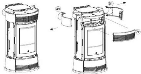 EDILKAMIN FUNNY - MONTAGE DER VERKLEIDUNGEN MOON/SPACE - 1