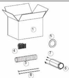 EDILKAMIN FUNNY - 1ère SOLUTION: KIT 10 (code 643890) - SEULEMENT PIECE VOISINE - 3