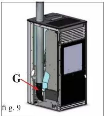 EDILKAMIN KIKKA PLUS - TOP SMOKE OUTPUT CONNECTION - 1