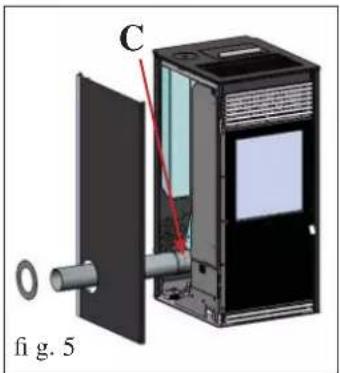 EDILKAMIN KIKKA PLUS - EVACUATION DES FUMEES - 4