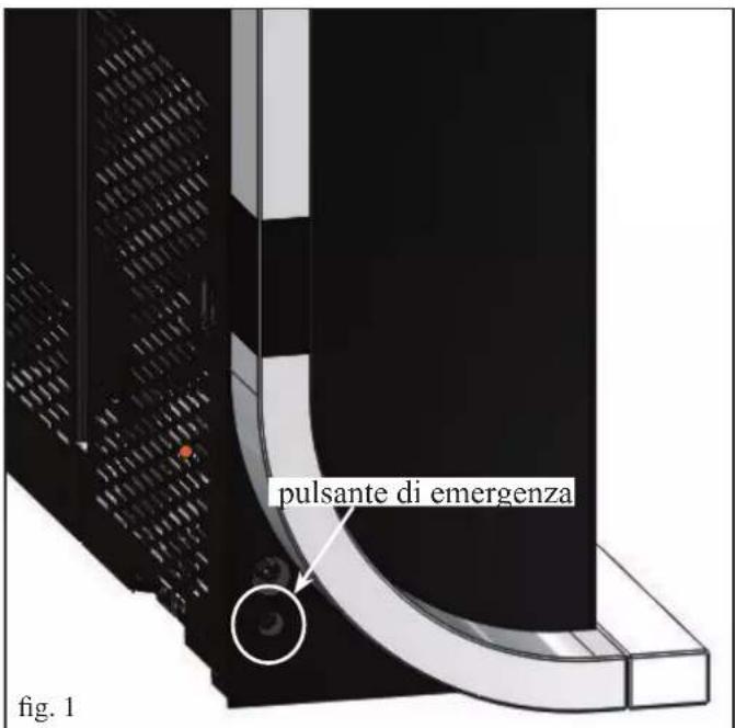 EDILKAMIN DAME Air Tight - PULSANTE DI EMERGENZA - 1