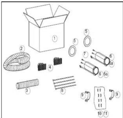 EDILKAMIN STORY - 3rd SOLUTION: KIT 11 (code 645700) con KIT 11 BIS (code 645710) - BOTH ROOMS - 5
