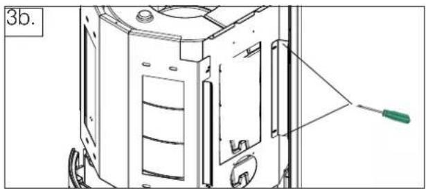 EDILKAMIN TALLY - MONTAGGIO RIVESTIMENTO (descrizione alle figure seguenti) - 3