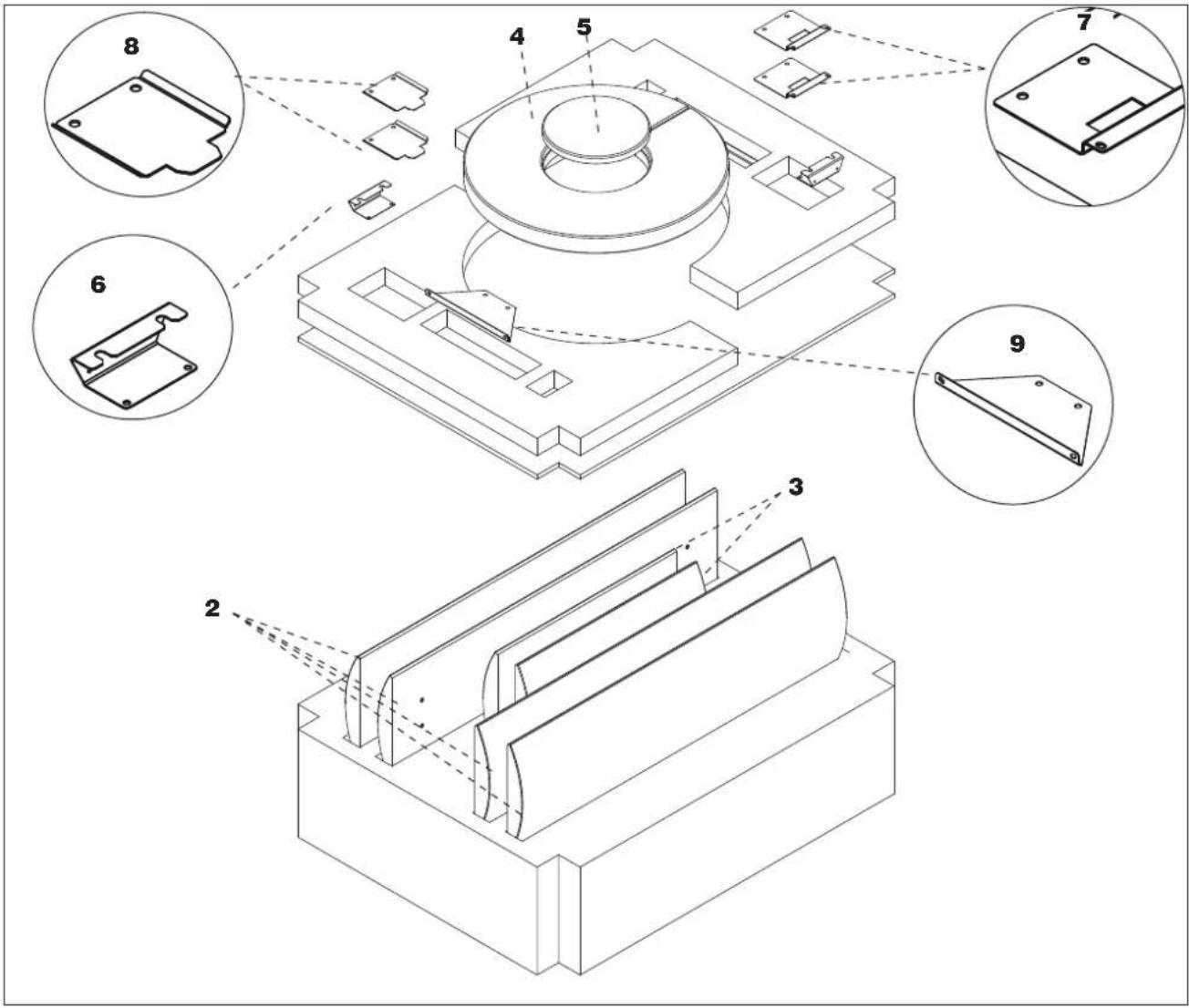 EDILKAMIN TALLY - CONTENUTO DELLA CONFEZIONE - SERIE PIETRE - 1
