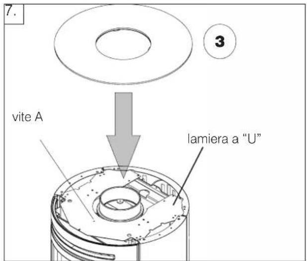 EDILKAMIN TALLY - MONTAGGIO RIVESTIMENTO (descrizione alle figure seguenti) - 6