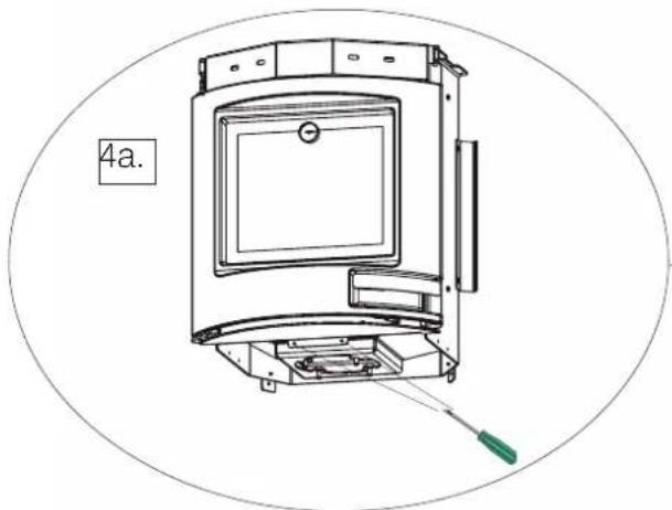 EDILKAMIN TALLY - OPÉRATIONS POUR LE MONTAGE DU KIT CHAUFFE-PLATS (description dans les figures suivantes) - 3
