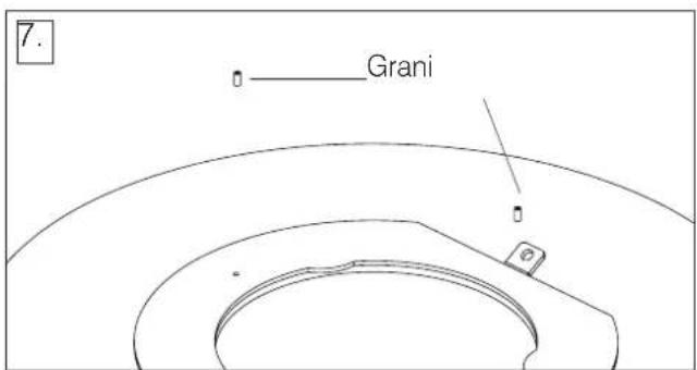 EDILKAMIN TALLY - MONTAGGIO RIVESTIMENTO (descrizione alle figure seguenti) - 7