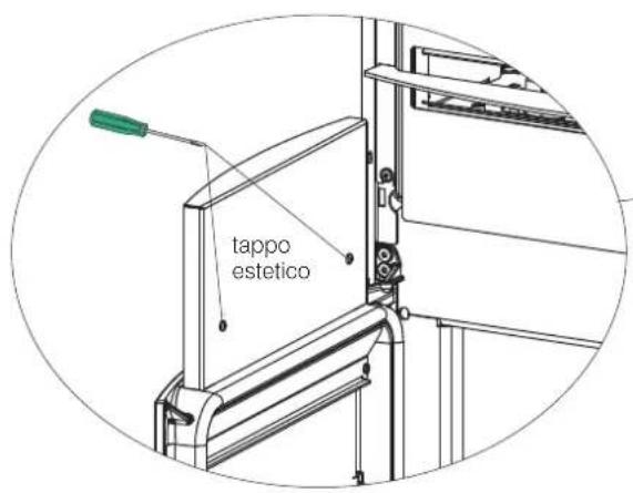 EDILKAMIN VYDA Air Tight C - Montaggio del frontalino sopra la porta pietra o ceramica - 1