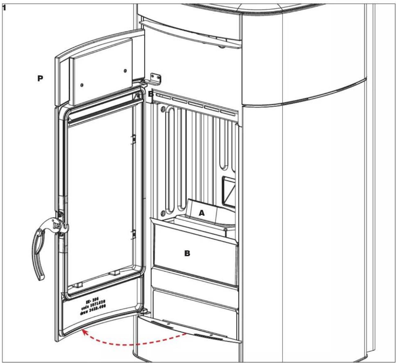 EDILKAMIN VYDA Air Tight C - MANUTENZIONE GIORNALIERA - 2