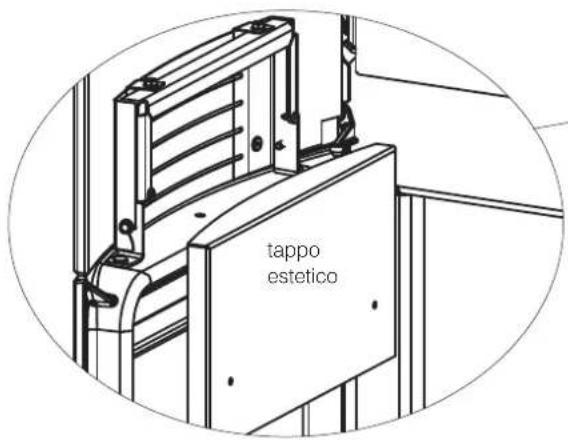 EDILKAMIN VYDA Air Tight C - Montaggio del frontalino sopra la porta pietra o ceramica - 3