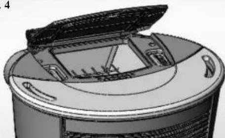 EDILKAMIN SPACE - Filling the pellet hopper - 2